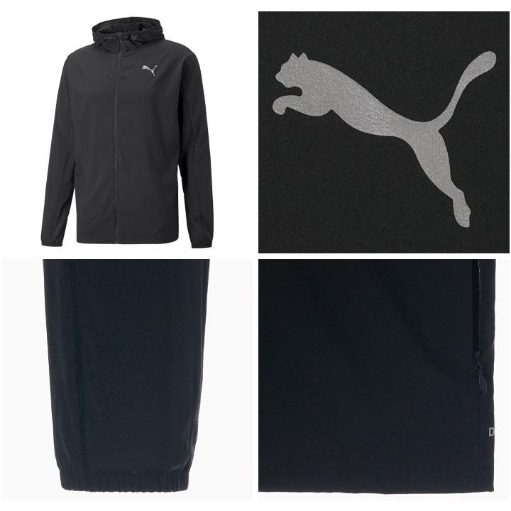 【新品未開封】PUMA ウェア4点セット(ジャケット・パンツ・Tシャツ) S PUMA ランニングウェア 4点セット メンズ プーマ PUMA