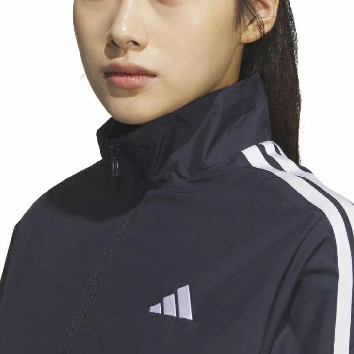 アディダス ウィンドブレーカー 長袖 レディース adidas W MH 3S ウィンドジャケット 女性用 裏地あり アウター トレーニング スポーツウェア /QB062 | adidas | 10