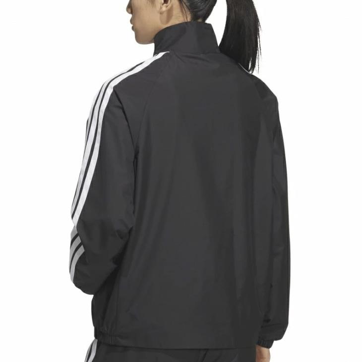 アディダス ウィンドブレーカー 長袖 レディース adidas W MH 3S ウィンドジャケット 女性用 裏地あり アウター トレーニング スポーツウェア /QB062 | adidas | 06