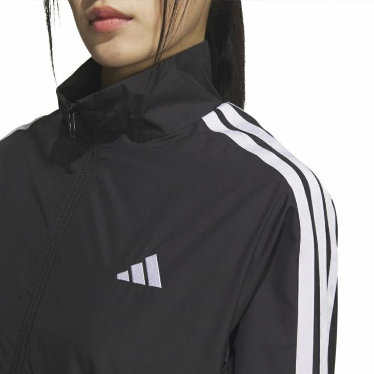 アディダス ウィンドブレーカー 長袖 レディース adidas W MH 3S ウィンドジャケット 女性用 裏地あり アウター トレーニング スポーツウェア /QB062 | adidas | 08