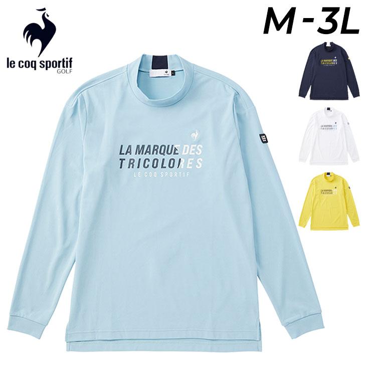 le coq sportif golf ルコック ロゴ モックネック シャツ - メルカリ