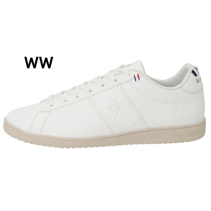 ルコック スニーカー レディース 2E相当 le coq sportif LCS シャトー ２ ローカット フレンチ コートスタイル カジュアルシューズ スポーティ 女性用 /QL1XJC10｜apworld｜02