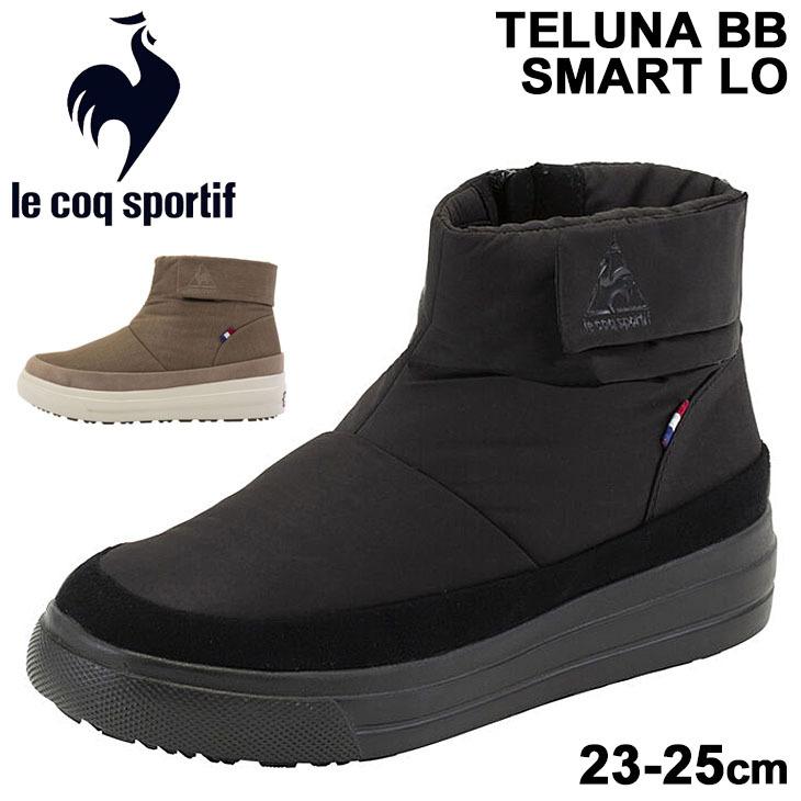 ショートブーツ 厚底 ウィンター シューズ レディース ルコック Le Coq Sportif テルナbbスマートlo 保温 防水 防滑 防寒靴 女性 シンプル 婦人靴 Ql3ojd81 Ql3ojd81 Apworld 通販 Yahoo ショッピング