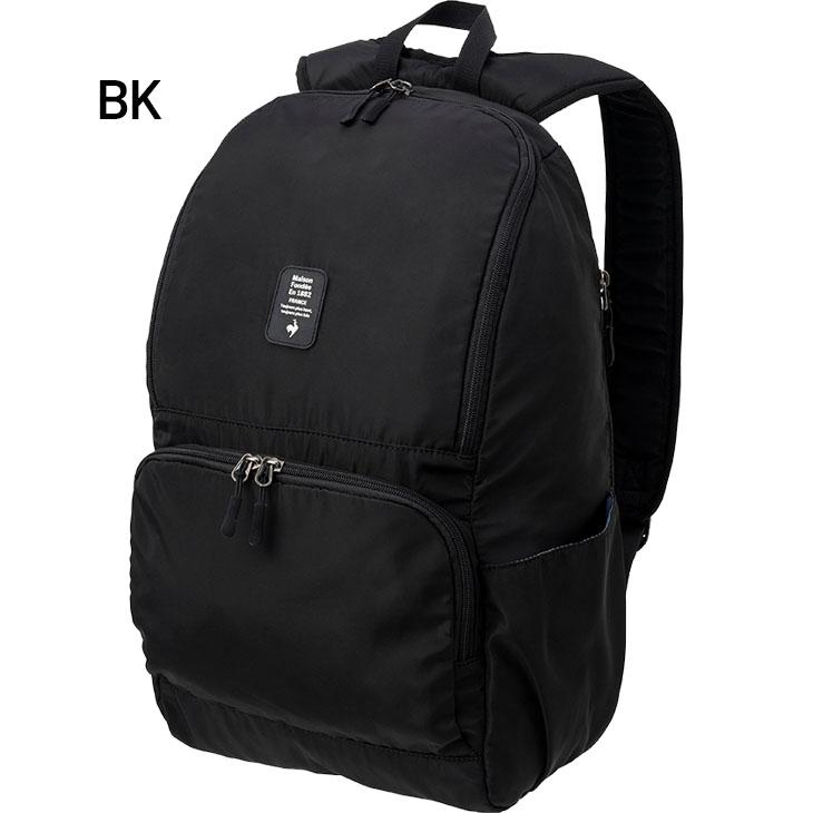 ルコック　 golfバッグ　リュック　黒 le coq sportif ルコック リュック 約16L バッグ レディース