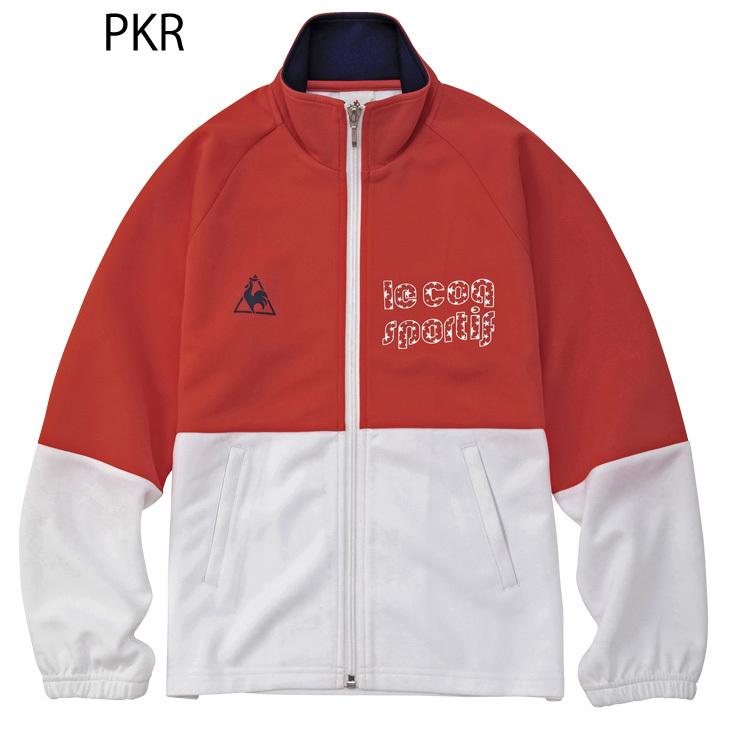 ジュニア ジャージ アウター キッズ 女の子 130-160cm 子供服/ルコック le coq sportif ウォームアップジャケット/スポーツウェア ガールズ /QMJQJF10｜apworld｜04