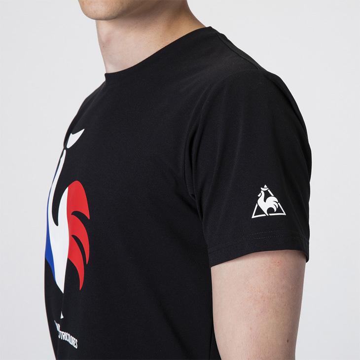 半袖 Tシャツ メンズ 吸汗速乾 UPF50+ ルコック le coq sportif/スポーツウェア トレーニング 男性 クルーネック プリントT 普段使い トップス/QMMRJA02｜apworld｜08