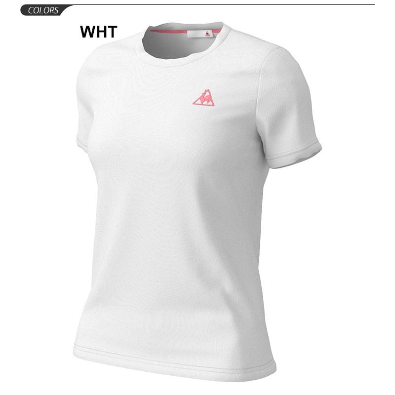 Tシャツ 半袖 レディース ルコック Le Coq Sportif スポーツウェア ワンポイント 定番 吸汗速乾 Uvカット クルーネック 半袖シャツ 女性 Qmwpja30zz Apworld 通販 Paypayモール