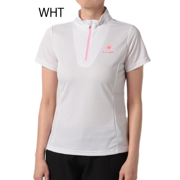 le coq sportif ルコック ハーフジップ 半袖シャツ レディース le coq sportif ルコック ハーフジップ 半袖シャツ レディース