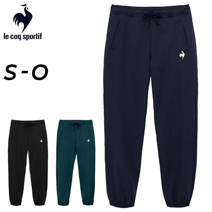 ルコックスポルティフ(le coq sportif) ロングパンツ LCS Plume 裾ホッピング 吸汗 ドライ レディース QMWWJG20 グリーン Lサイズ le coq sportif（ルコックスポルティフ） ルコック ジャージ パンツ