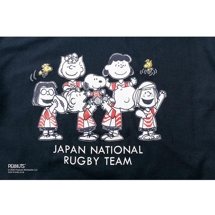 半袖tシャツ メンズ レディースカンタベリー Canterbury Cccピーナッツティーシャツ スヌーピー ラグビー日本代表 コラボ 桜ロゴ 年one Team Ra Ra Apworld 通販 Yahoo ショッピング