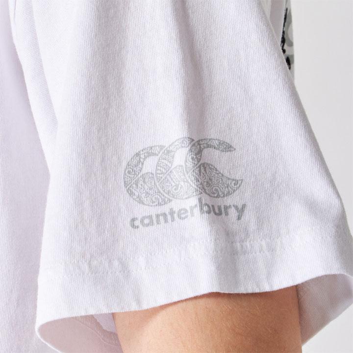 半袖 Tシャツ メンズ カンタベリー canterbury スポーティ カジュアル ウェア 男性 ラグビー HAKA プリントT コットン トップス/RA32113｜apworld｜09