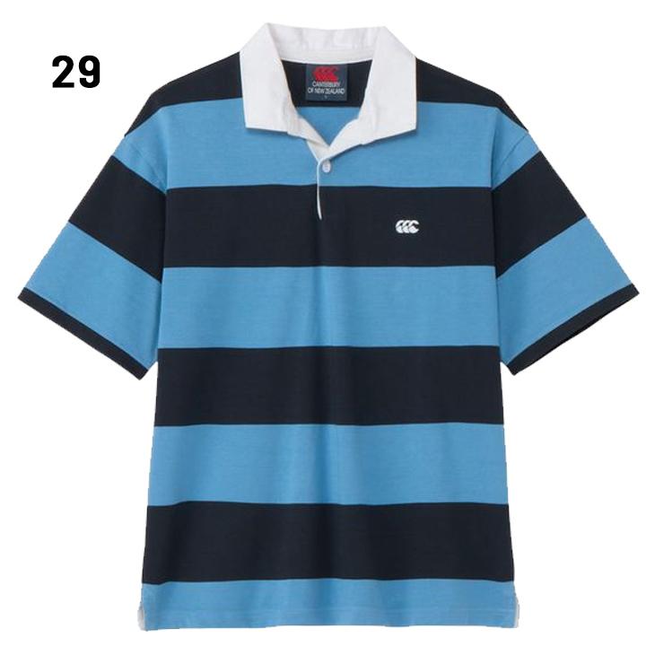 カンタベリー ラガーシャツ 半袖 メンズ レディース canterbury カンタベリー ラガーシャツ 半袖 メンズ レディース canterbury