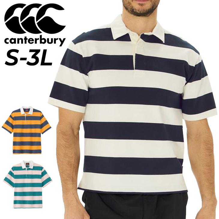 カンタベリー ラガーシャツ 半袖 メンズ レディース canterbury カンタベリー ラガーシャツ 半袖 メンズ レディース canterbury