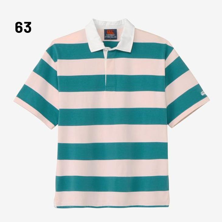 カンタベリー ラガーシャツ 半袖 メンズ レディース canterbury カンタベリー ラガーシャツ 半袖 メンズ レディース canterbury