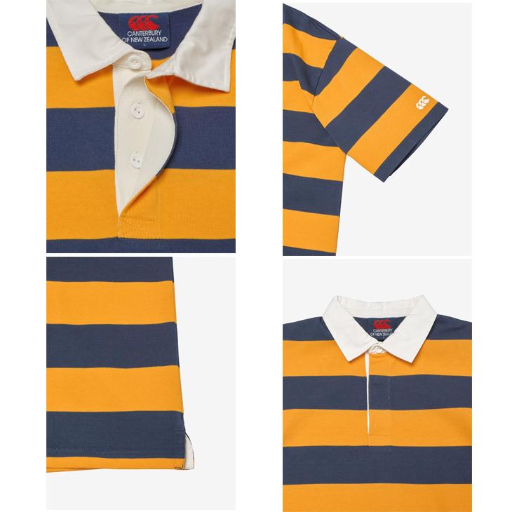 カンタベリー ラガーシャツ 半袖 メンズ レディース canterbury カンタベリー ラガーシャツ 半袖 メンズ レディース canterbury
