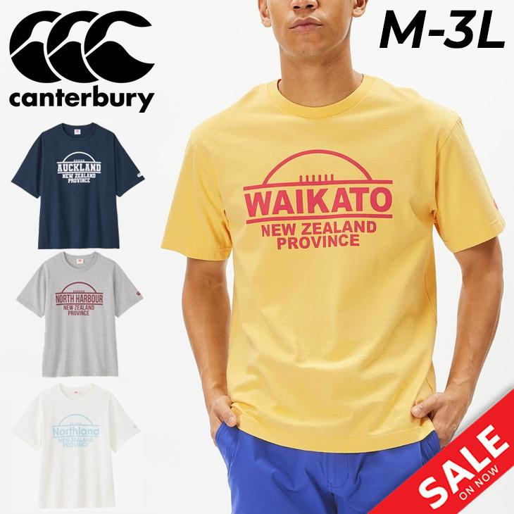 カンタベリー 半袖 Tシャツ メンズ canterbury プリントT クルー カンタベリー 半袖 Tシャツ メンズ canterbury プリントT クルー