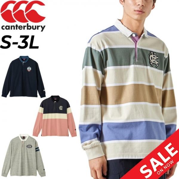 ラガーシャツ ポロシャツ 長袖 メンズ カンタベリー Canterbury ラグビー ポロシャツ 長袖シャツ Paypayモールファッション 男性 カンタベリー 紳士 スポーツカジュアル Apworld 通販 おしゃれ ウェア トップス Ra487 安心直販