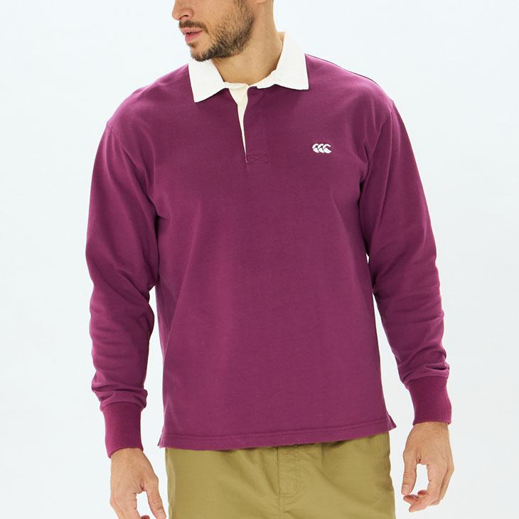 カンタベリー ラガーシャツ 長袖 メンズ レディース canterbury
