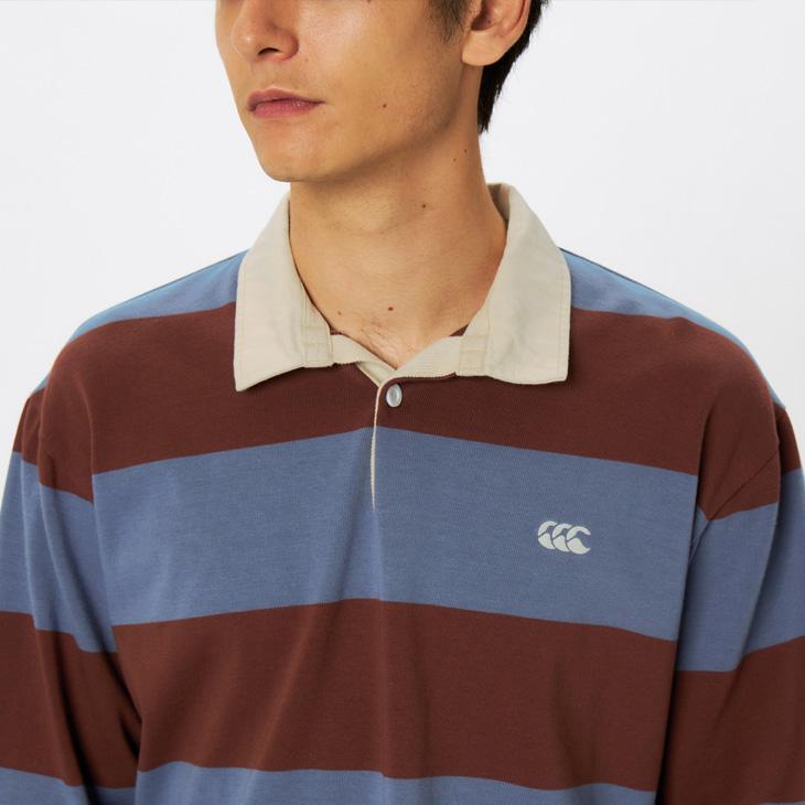 カンタベリー ラガーシャツ 長袖 メンズ レディース canterbury L/S 4