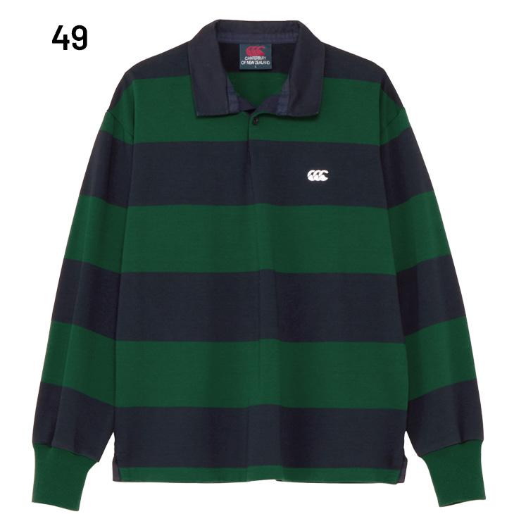 カンタベリー ラガーシャツ 長袖 メンズ レディース canterbury L/S 4