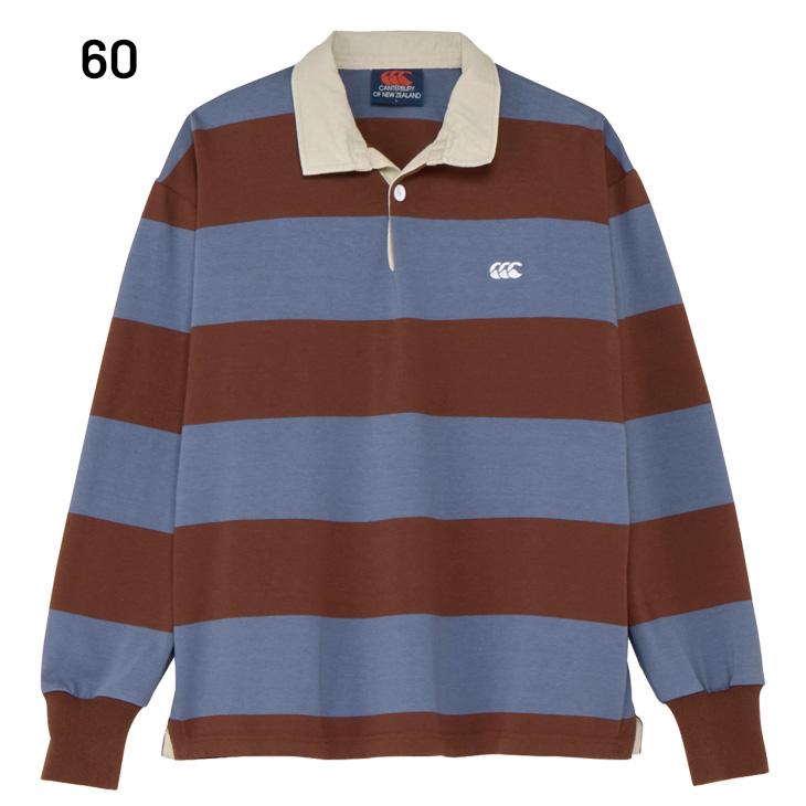 カンタベリー ラガーシャツ 長袖 メンズ レディース canterbury L/S 4