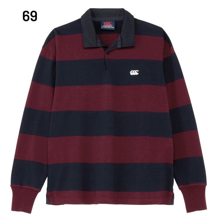 カンタベリー ラガーシャツ 長袖 メンズ レディース canterbury L/S 4