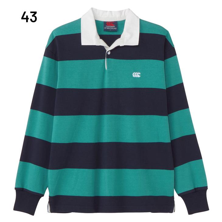 カンタベリー ラガーシャツ 長袖 メンズ レディース canterbury カンタベリー ラガーシャツ 長袖 メンズ レディース canterbury
