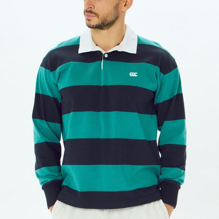 カンタベリー ラガーシャツ 長袖 メンズ レディース canterbury カンタベリー ラガーシャツ 長袖 メンズ レディース canterbury