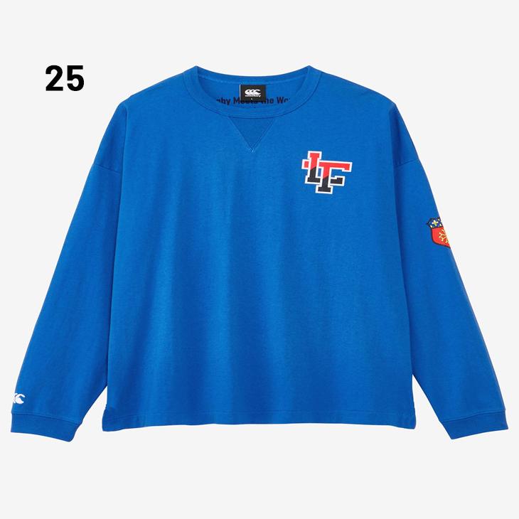 カンタベリー 長袖 Tシャツ メンズ canterbury プリントT ボーダー柄