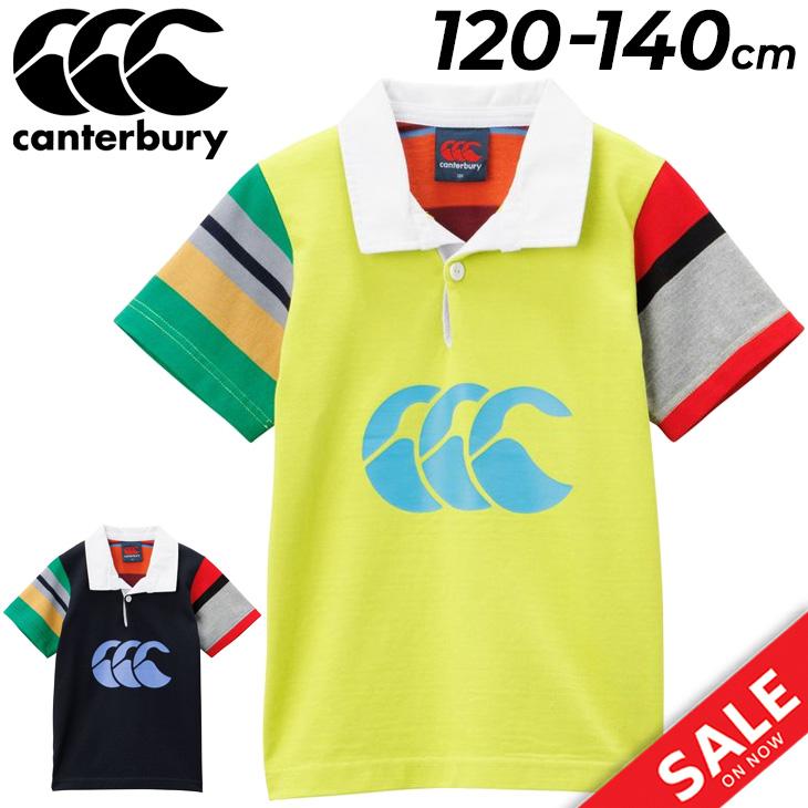 カンタベリー☆アグリーポロシャツ カンタベリー キッズ 半袖 ポロシャツ 120-140cm canterbury