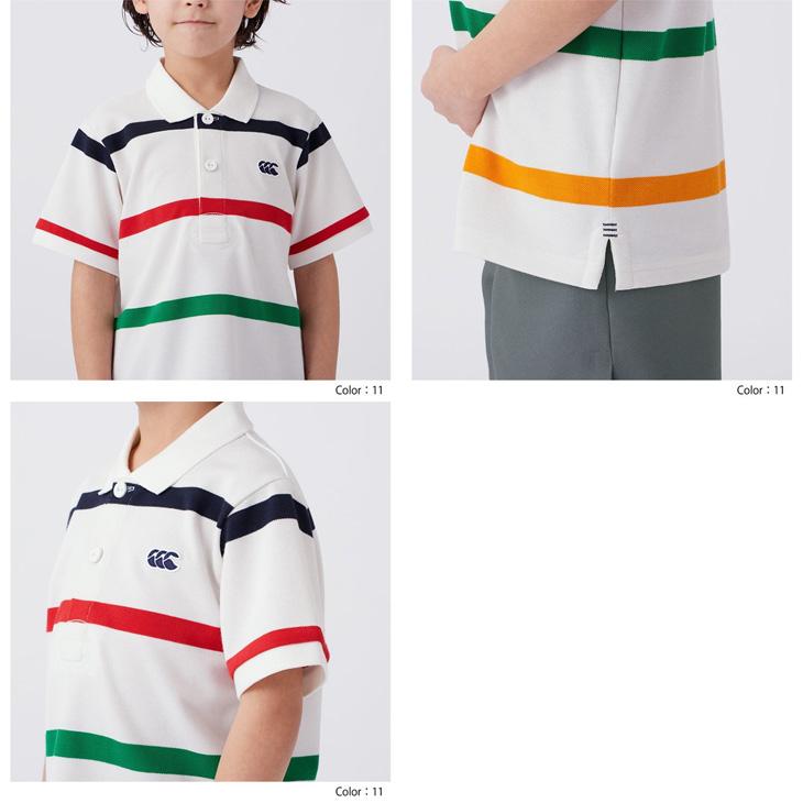 カンタベリー キッズ 半袖 ポロシャツ 120-140cm canterbury