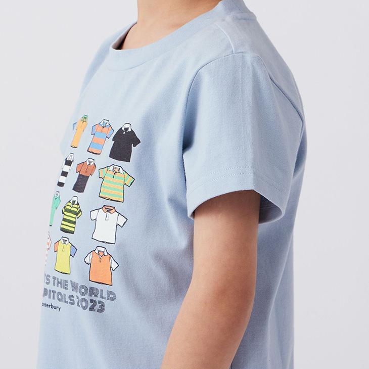 カンタベリー 半袖 Tシャツ キッズ 120-140cm 子供服 canterbury
