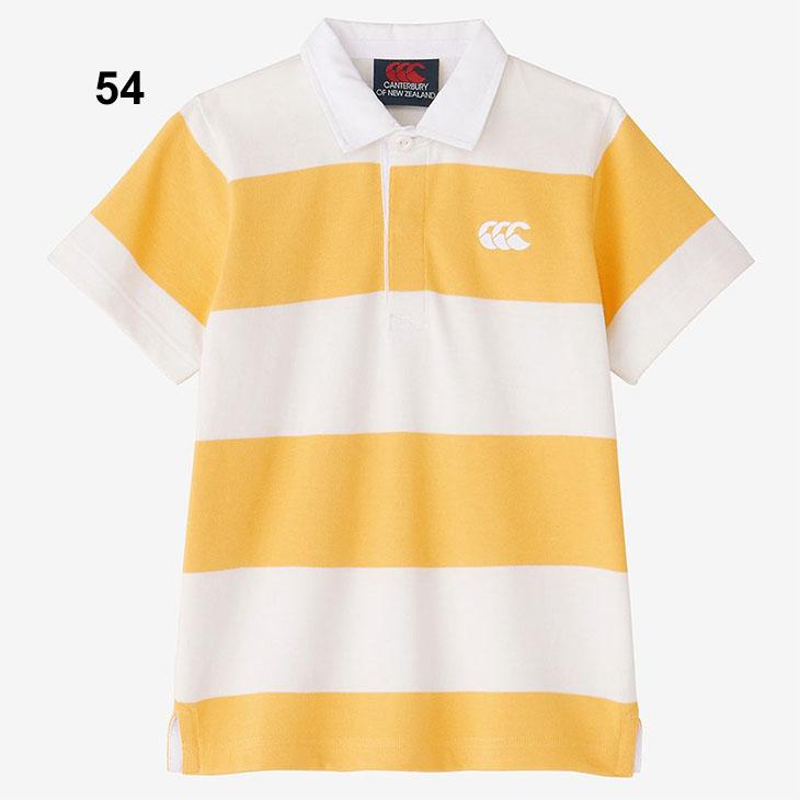 キッズ カンタベリー 半袖 ラガーシャツ 130cm 140cm 子供服