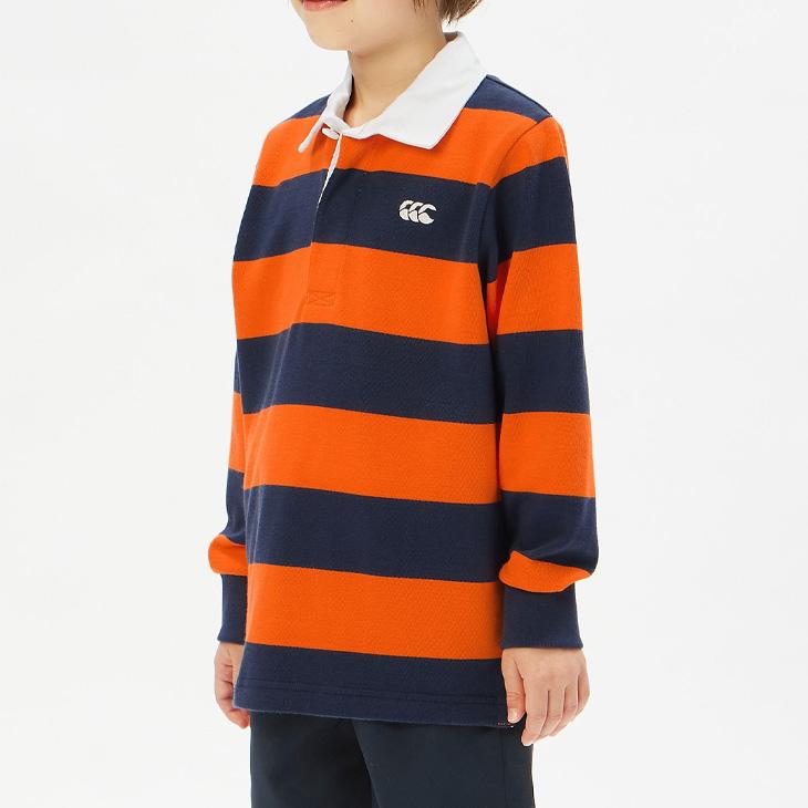キッズ カンタベリー 長袖 ラガーシャツ canterbury ラグビー キッズ カンタベリー 長袖 ラガーシャツ canterbury ラグビー