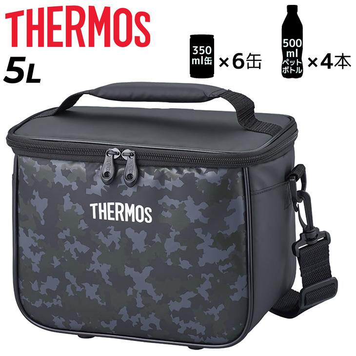 THERMOS サーモス 保冷バッグ 約5L クーラーバッグ ソフトクーラー 黒