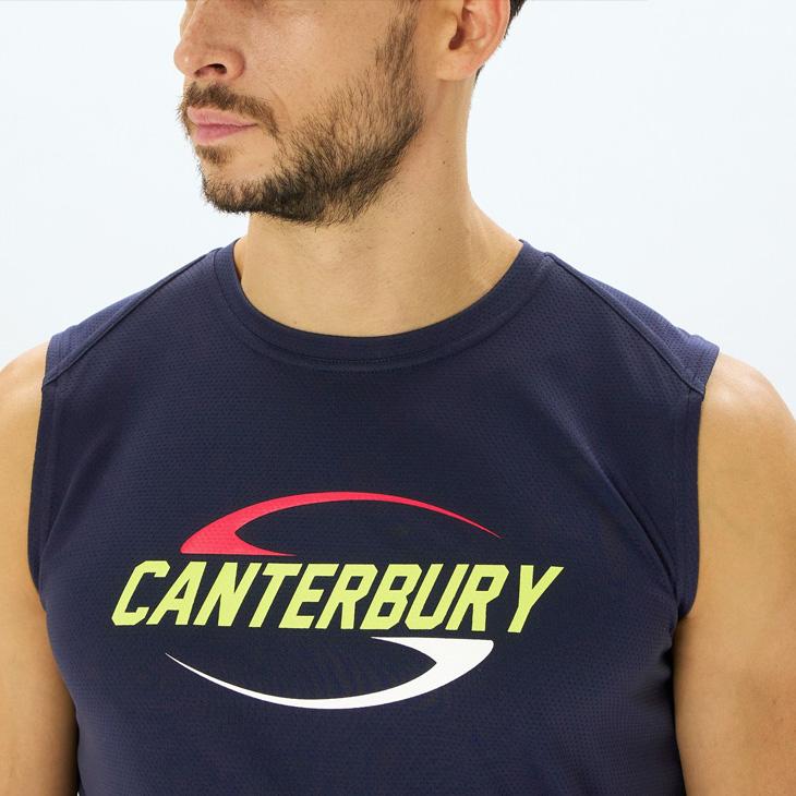 カンタベリー（Canterbury） ノースリーブシャツ メンズ プラクティス