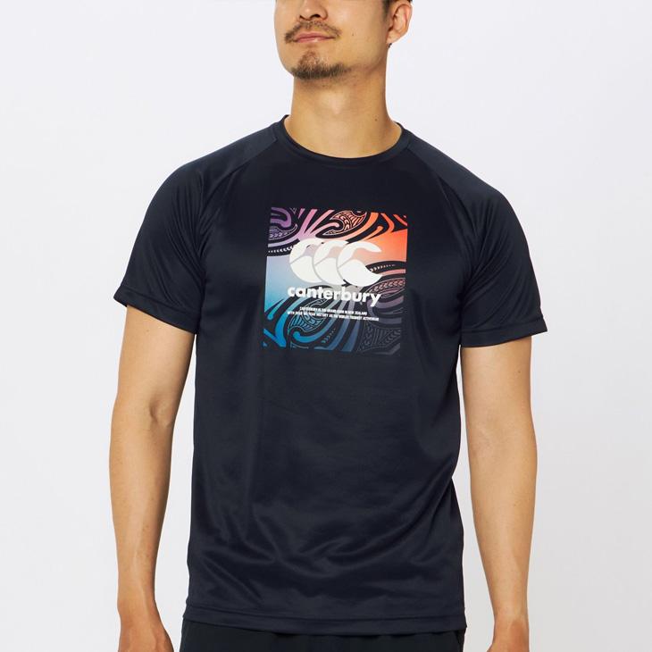 カンタベリー（Canterbury） 半袖 Tシャツ メンズ スクエアロゴ