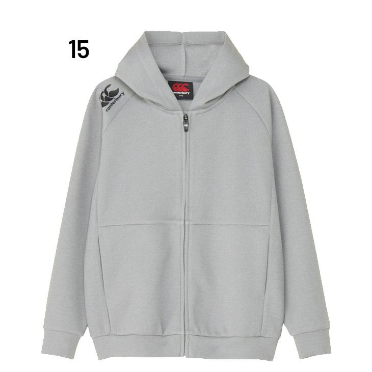カンタベリー キッズ トレーニングジャケット 130-160cm 子供服 Canterbury ジュニア ダフテックエアーライト ジップフーディ ラグビー /RGJ44534の画像