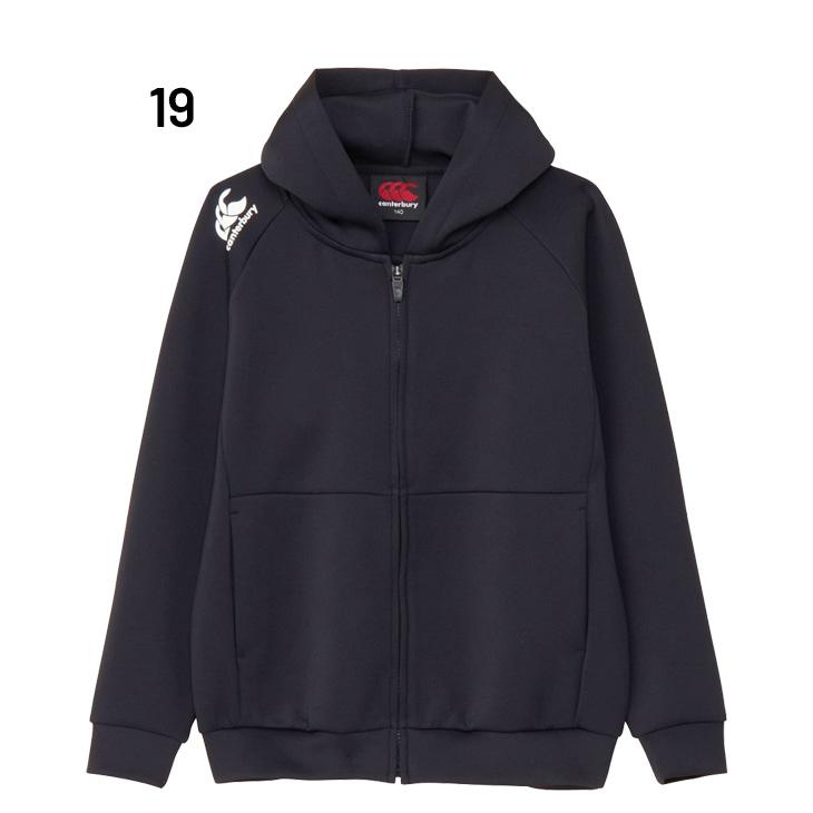 カンタベリー キッズ トレーニングジャケット 130-160cm 子供服 Canterbury ジュニア ダフテックエアーライト ジップフーディ ラグビー /RGJ44534の画像