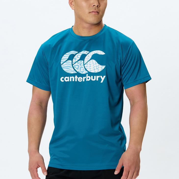 CANTERBURY OF NEW ZEALAND半袖シャツ！Lサイズ！ Canterbury of New Zealand Logo T-Shirt by Canterbury / World Rugby