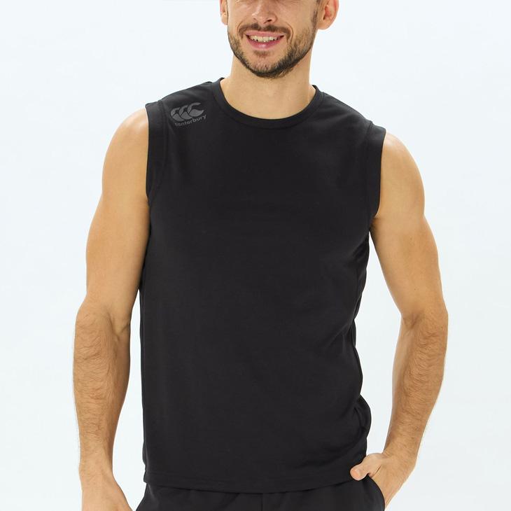 カンタベリー ノースリーブシャツ メンズ canterbury アール