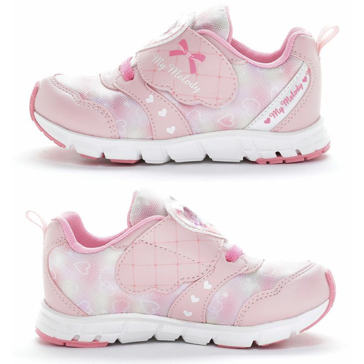 sanrio サンリオ キッズシューズ 女の子 14-18cm 2E 子供靴 スニーカー