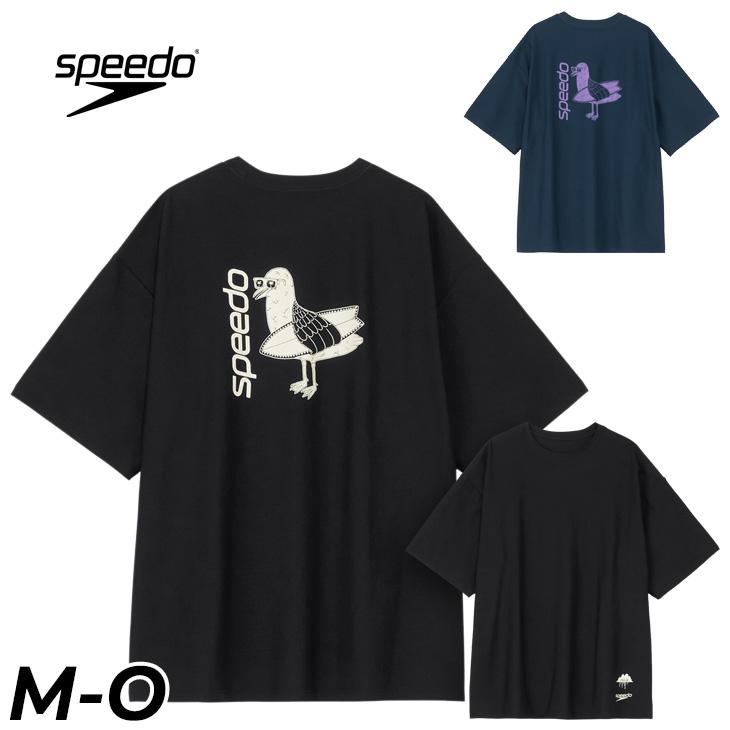 スピード 半袖 Tシャツ メンズ 水陸両用 Speedo モルガ ラッシュティー