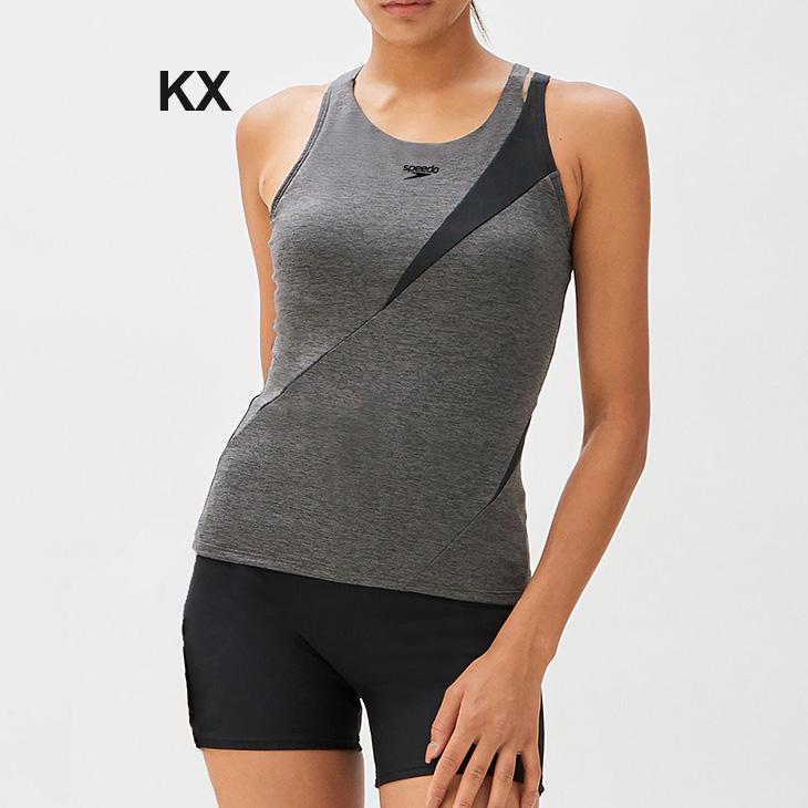 speedo（スピード） レディース フィットネス水着 カップ付 ディアゴナ