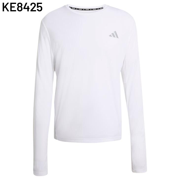 アディダス 長袖 Tシャツ メンズ adidas Run Ess LS M ランニングウェア サムホール付き ロンT レギュラー丈 ジョギング マラソン 陸上 トレーニング /SH272 | adidas | 02
