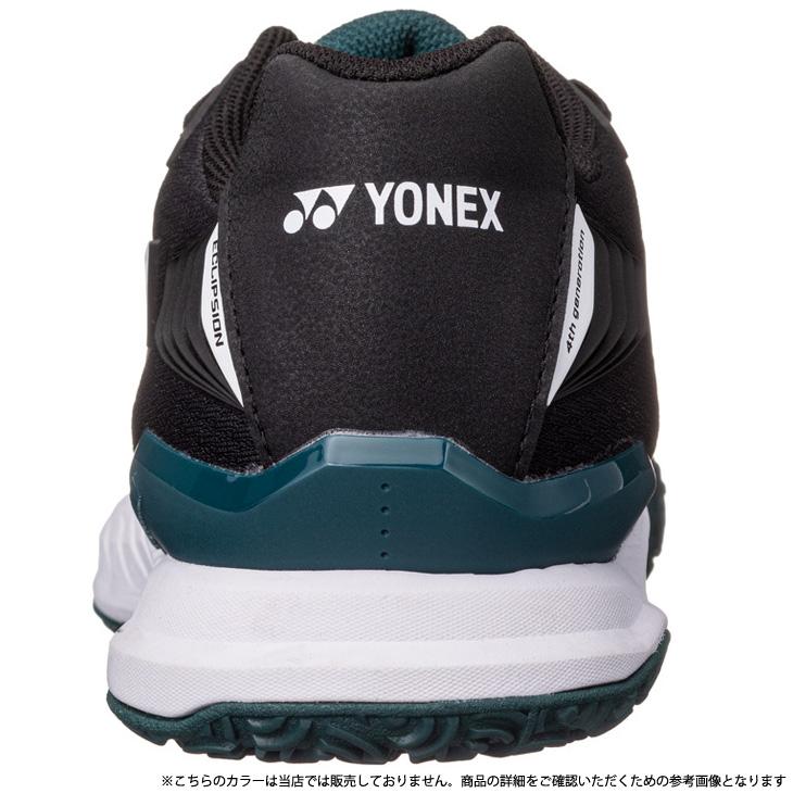 YONEX POWER CUSHIONクレー砂入り人工芝用テニスシューズ(4E) YONEX テニスシューズ 4Eワイド設計 メンズ ヨネックス クレー