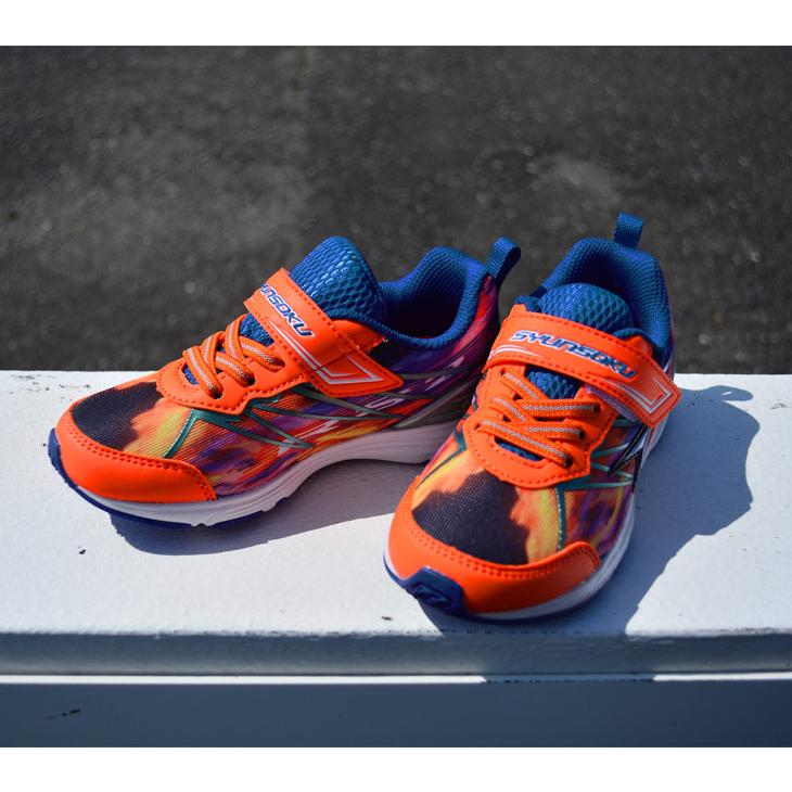 瞬足 スニーカー キッズ シューズ 男の子 シュンソク 16.0-23.0cm 子供