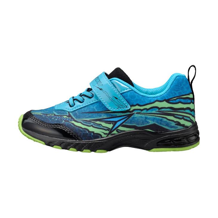 瞬足 キッズシューズ スニーカー ジュニア 男の子 16-23cm 子供靴 2E