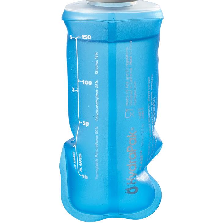 サロモン ソフトフラスク 150ml 水筒 SALOMON SOFT FLASK 5OZ 28 ハイドレーションパック クリアブルー トレイルランニング 長距離 レース /SOFTFLASK150 | SALOMON | 01