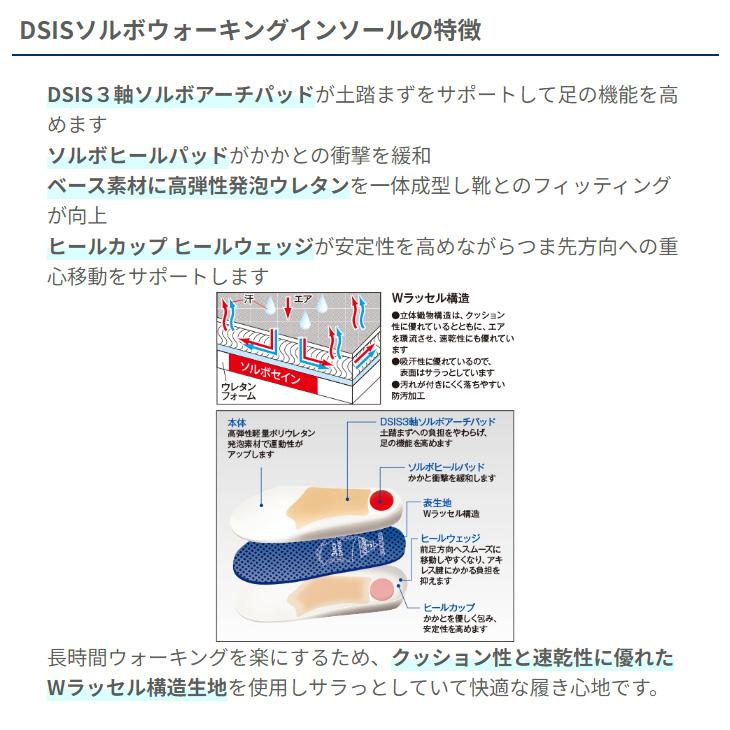 ソルボセイン 中敷き DSISソルボウォーキング インソール 22-29cm